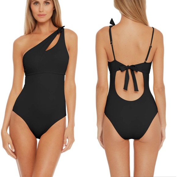 BECCA Other - Becca Sadie One Piece Swimsuit Black M NWT